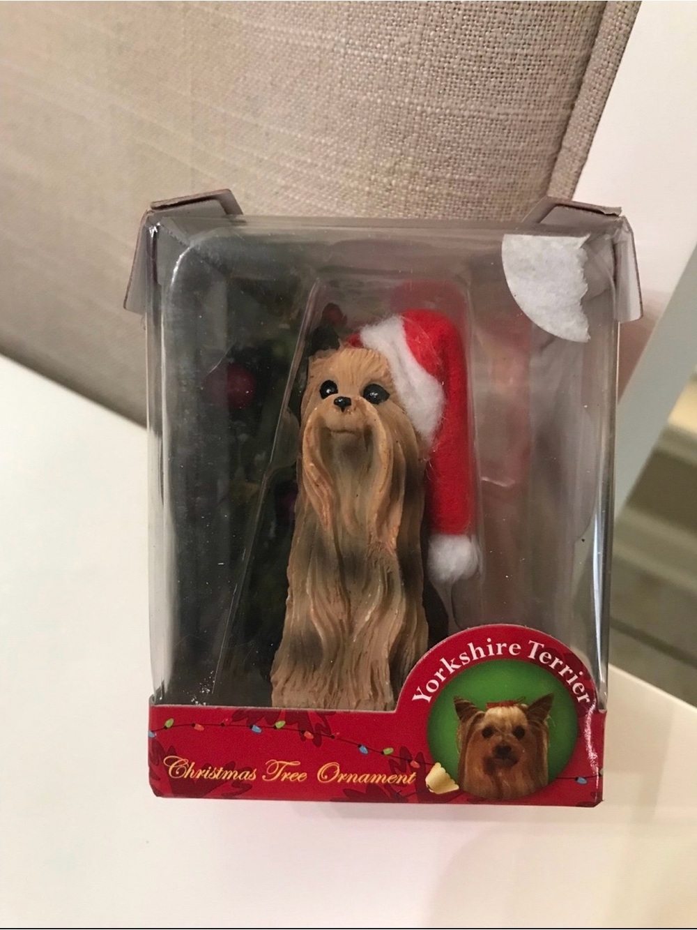 Yorkshire Terrier Dog American Canine Assoc. Collector Series 2 Ornament NEW ACA
